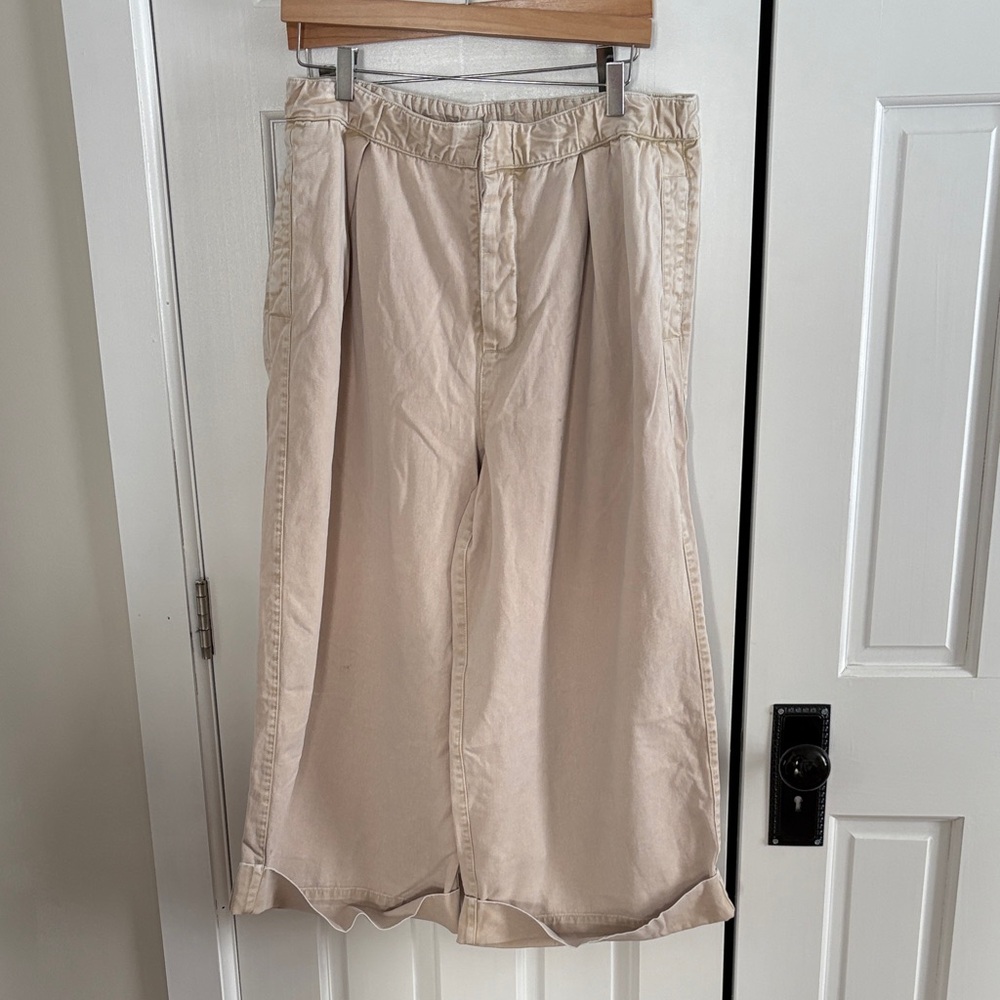 Free People twill pants.